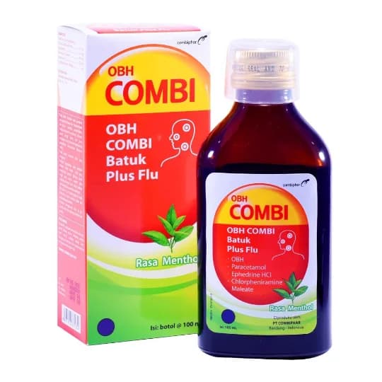 OBH COMBI BATUK PLUS FLU RS MENTHOL 1OO ML
