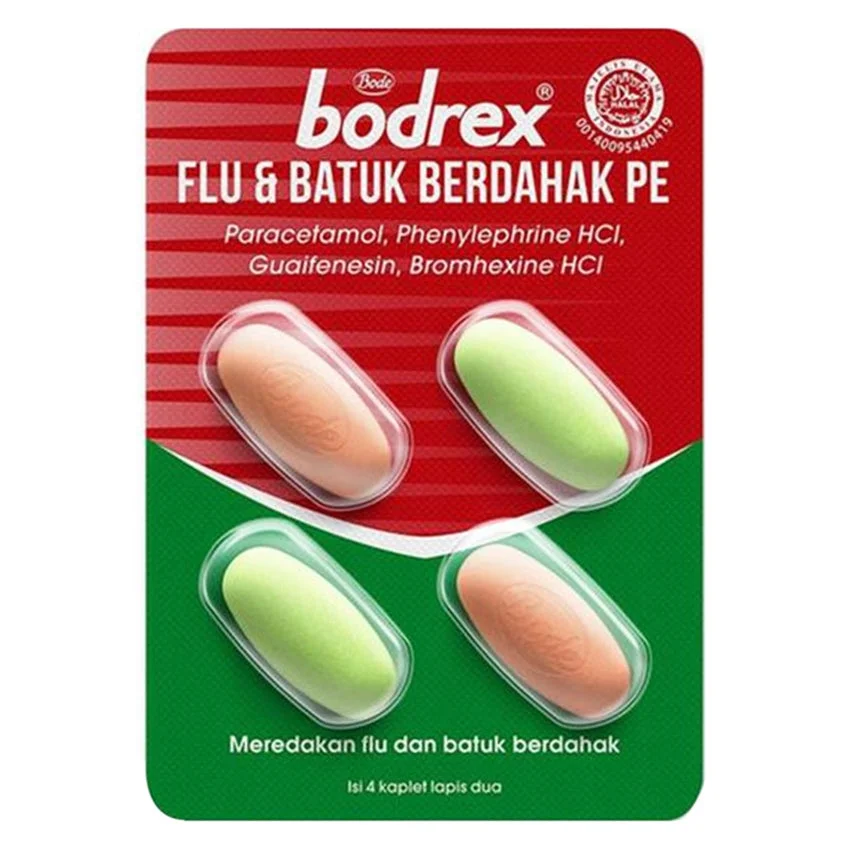 BODREX FLU & BATUK BERDAHAK PE @ 4