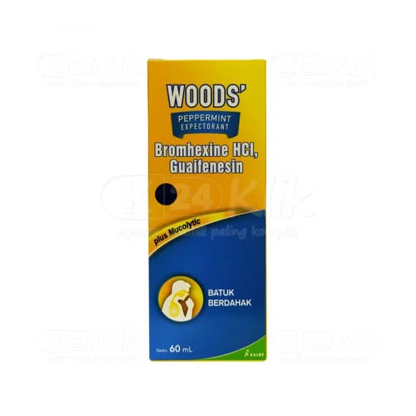 WOODS' PEPPERMINT EXP SYR @ 60 ML
