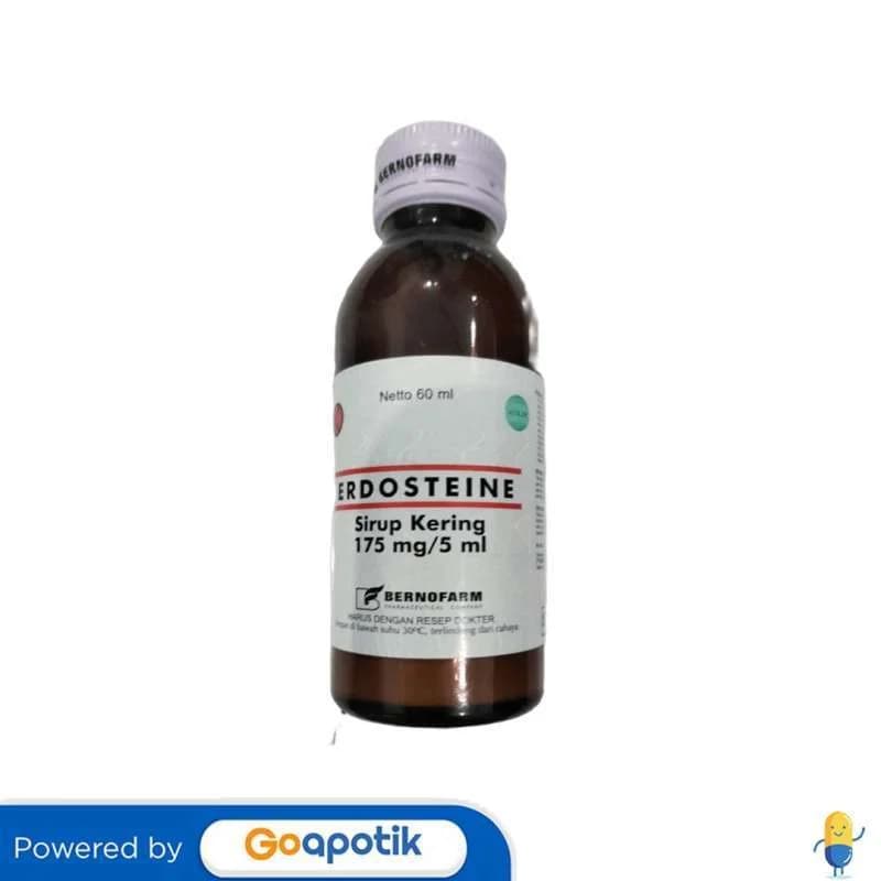 ERDOSTEINE SYR 175 MG/5 ML BERNO