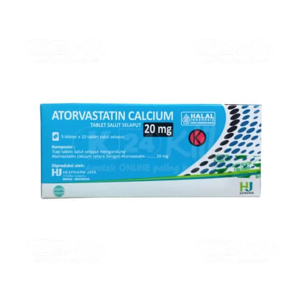 ATORVASTATIN 20 MG TAB HXP