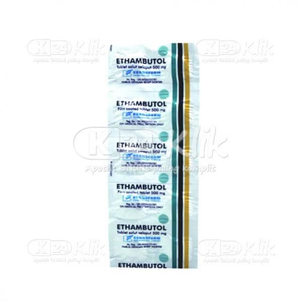 ETHAMBUTOL 500 MG TAB BERNO