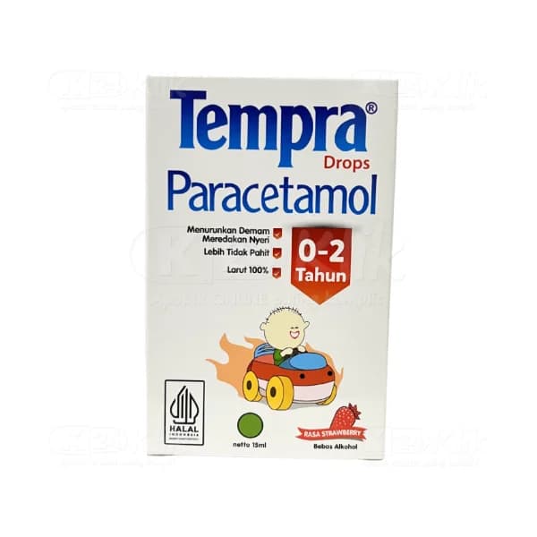 TEMPRA (RS STRAWBERRY) 15 ML DROPS