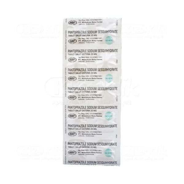 PANTOPRAZOLE 20 MG MBF