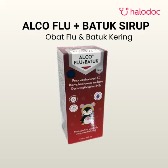 ALCO FLU + BATUK SYR @100 ML