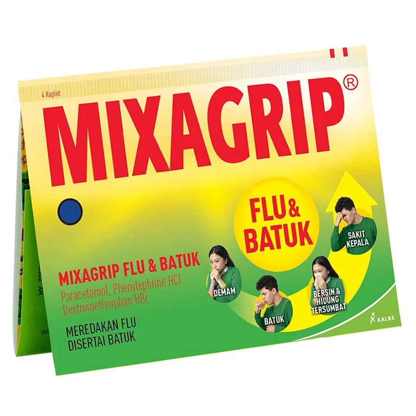 MIXAGRIP FLU KAPLET @ 4