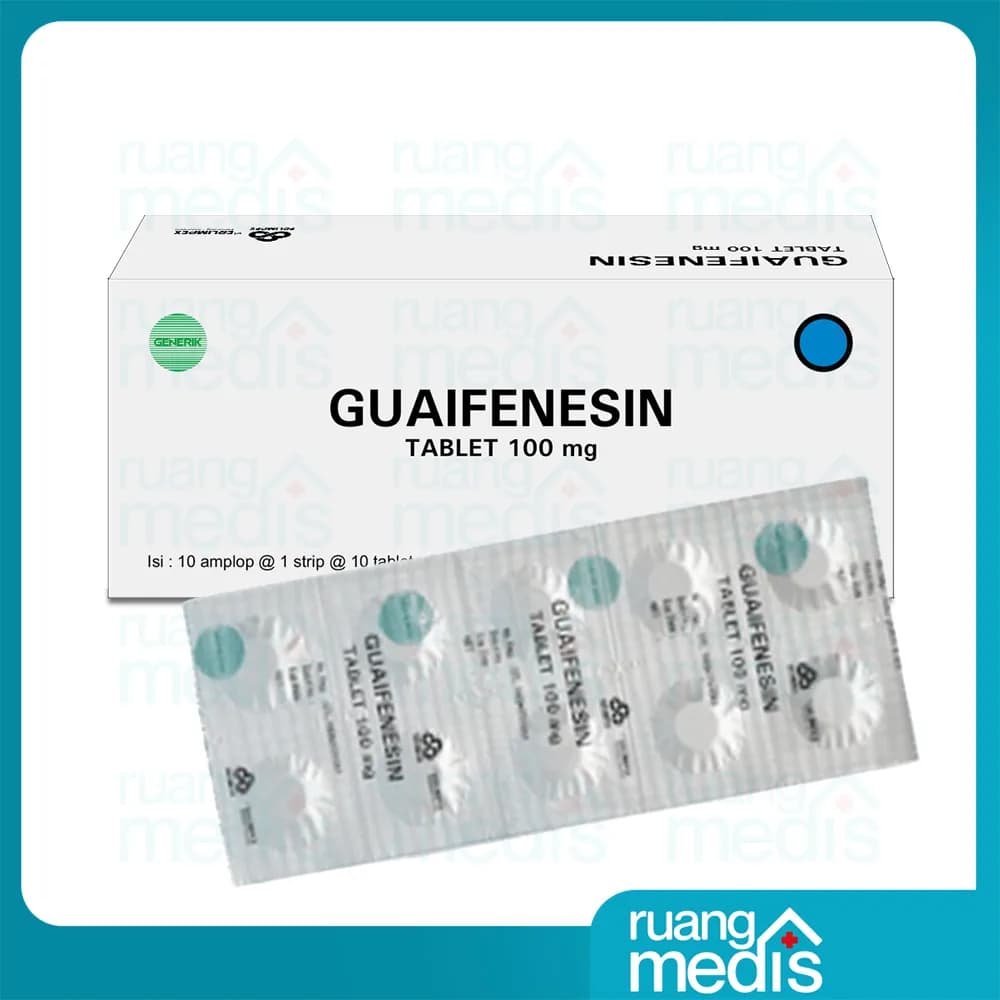 GUAIFENESIN 100 MG Erlimpex