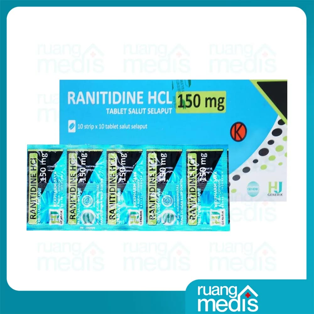 RANITIDINE 150 MG TAB HXP