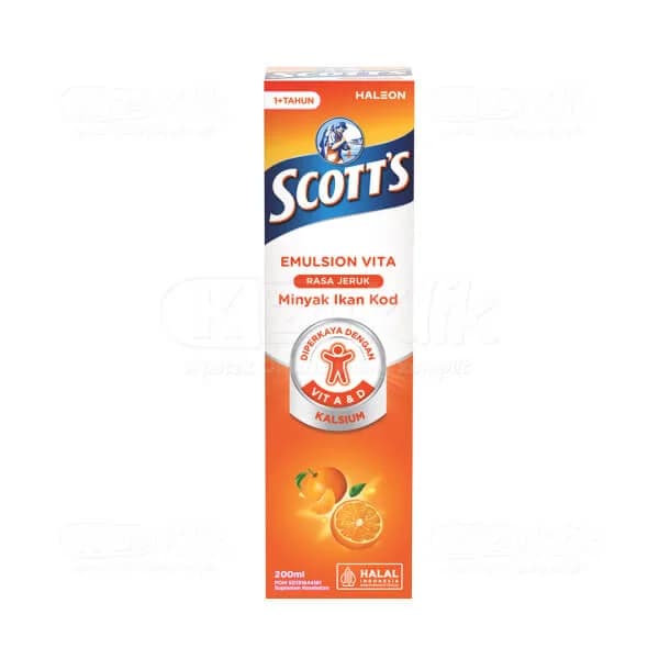 SCOTT'S EMULSION ORANGE @ 200 ML