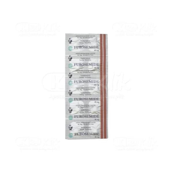 FUROSEMIDE 40 MG TAB YARINDO
