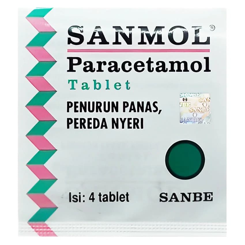 SANMOL 500 MG @ 4 TAB
