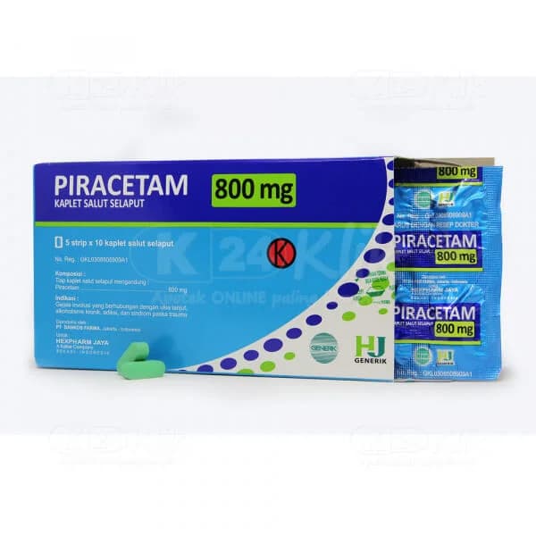 PIRACETAM TAB 800 MG HXP