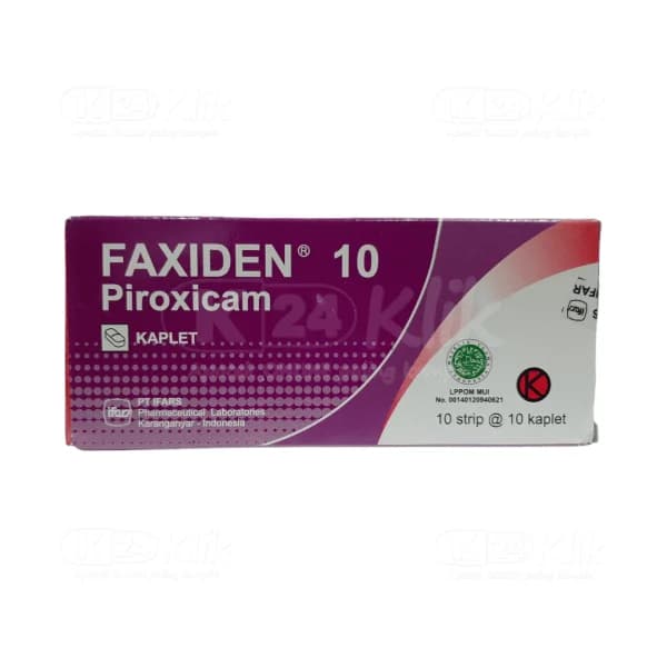 FAXIDEN 10 MG TAB