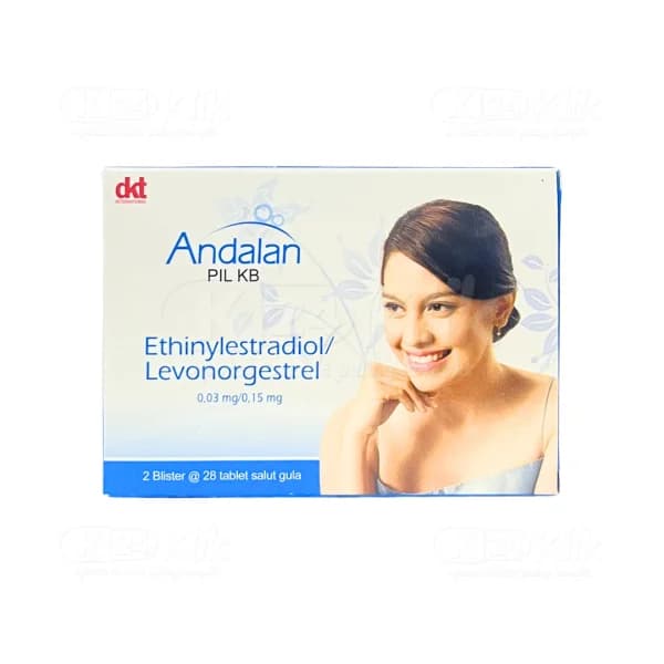 ANDALAN TABLET 0.15/0.03 MG @ 28 TAB