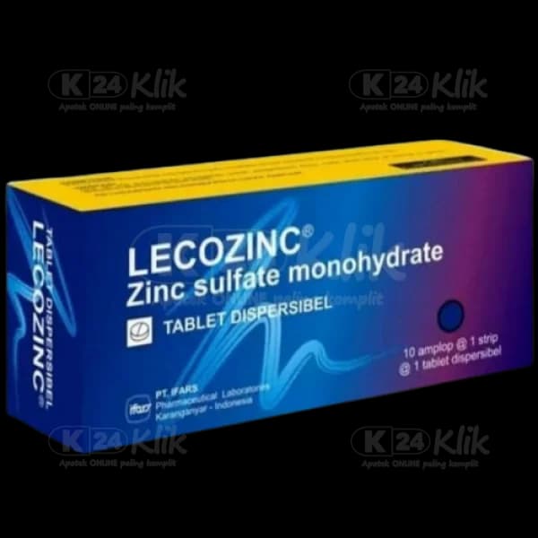 LECOZINC 20 MG TAB