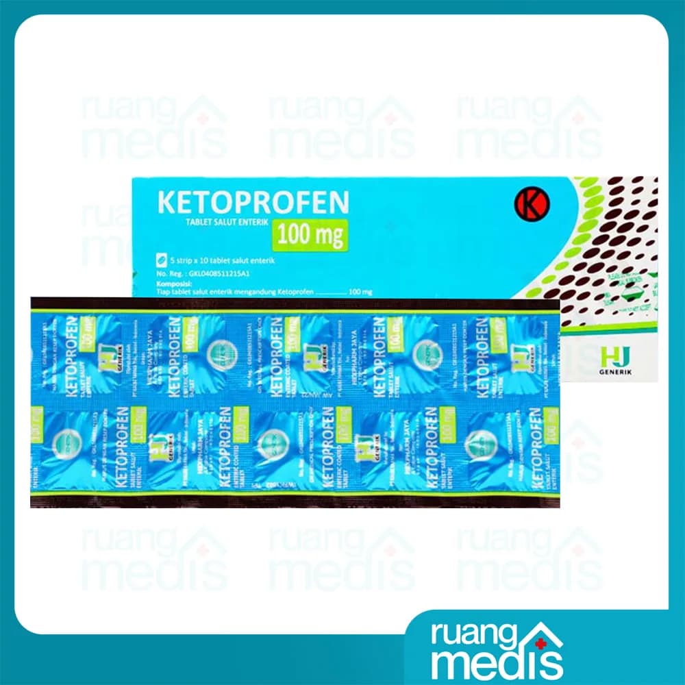 KETOPROFEN 100 MG TAB HXP
