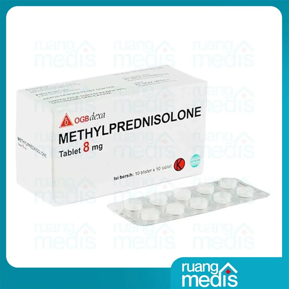 METHYLPREDNISOLONE 8 MG Dexa TAB