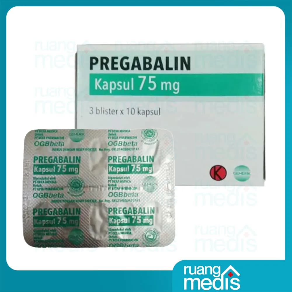 PREGABALIN 75 MG OGB BETA PHARMA KAP