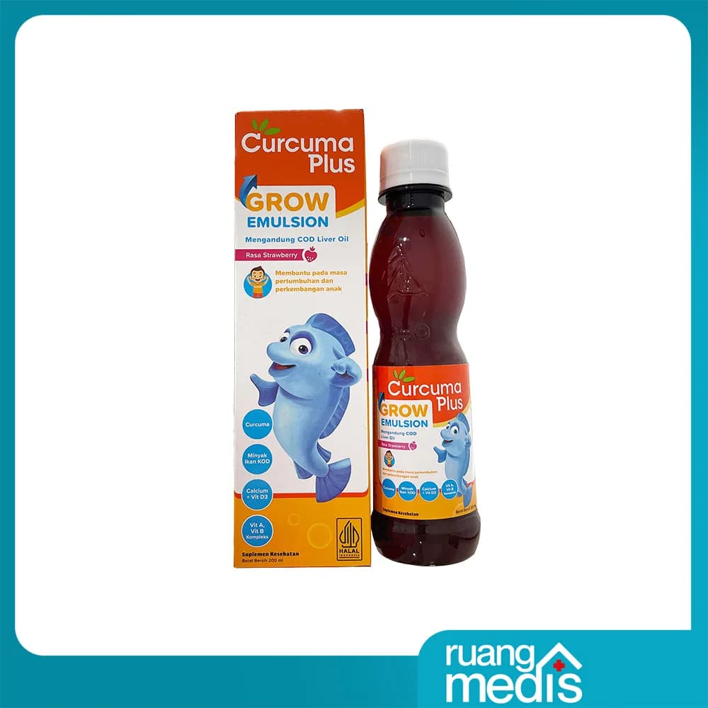 CURCUMA PLUS GROW ORANGE @ 200 ML